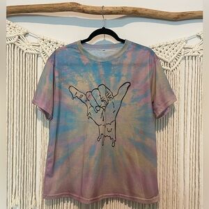 Hang Loose Hang Ten Beach Surf Skate Endless Summer Shirt Sz L/XL Unisex